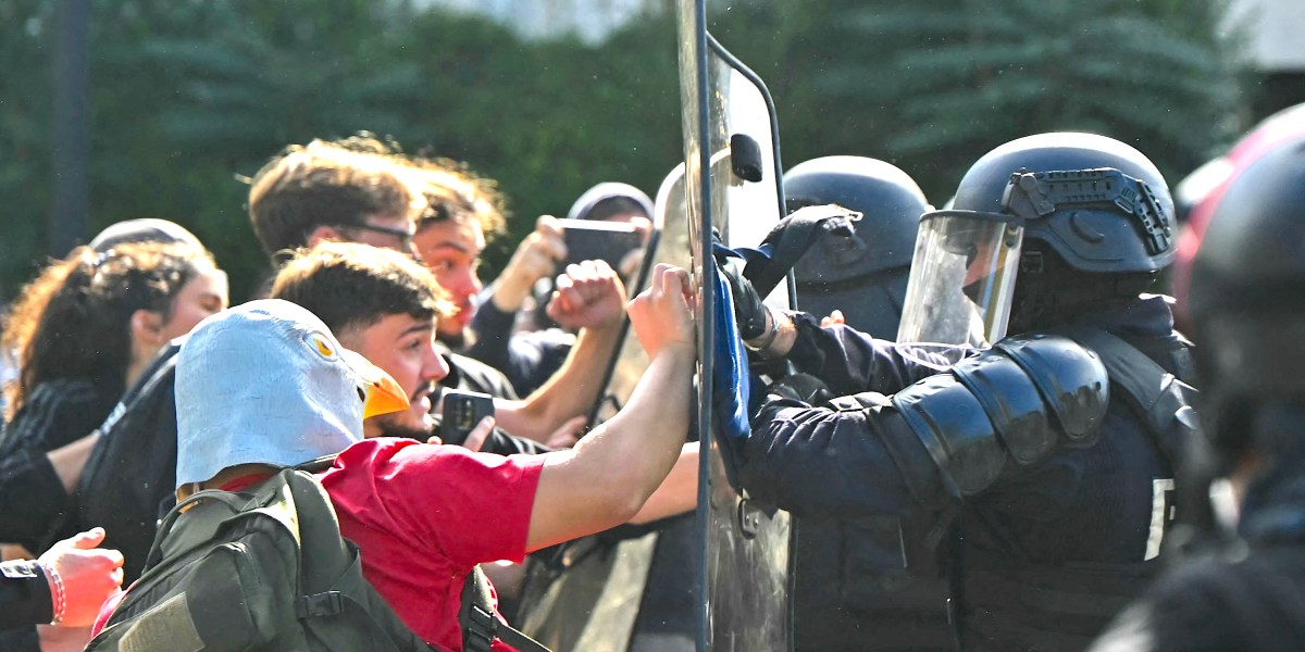 Wall Street fears ‘doom loop’ as ‘France is veering toward a full-blown civil crisis’