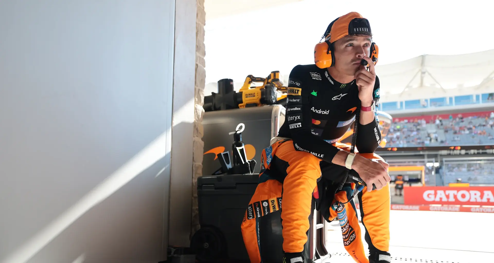 Why Lando Norris found it 'very difficult' to maximise the McLaren's potential in Austin