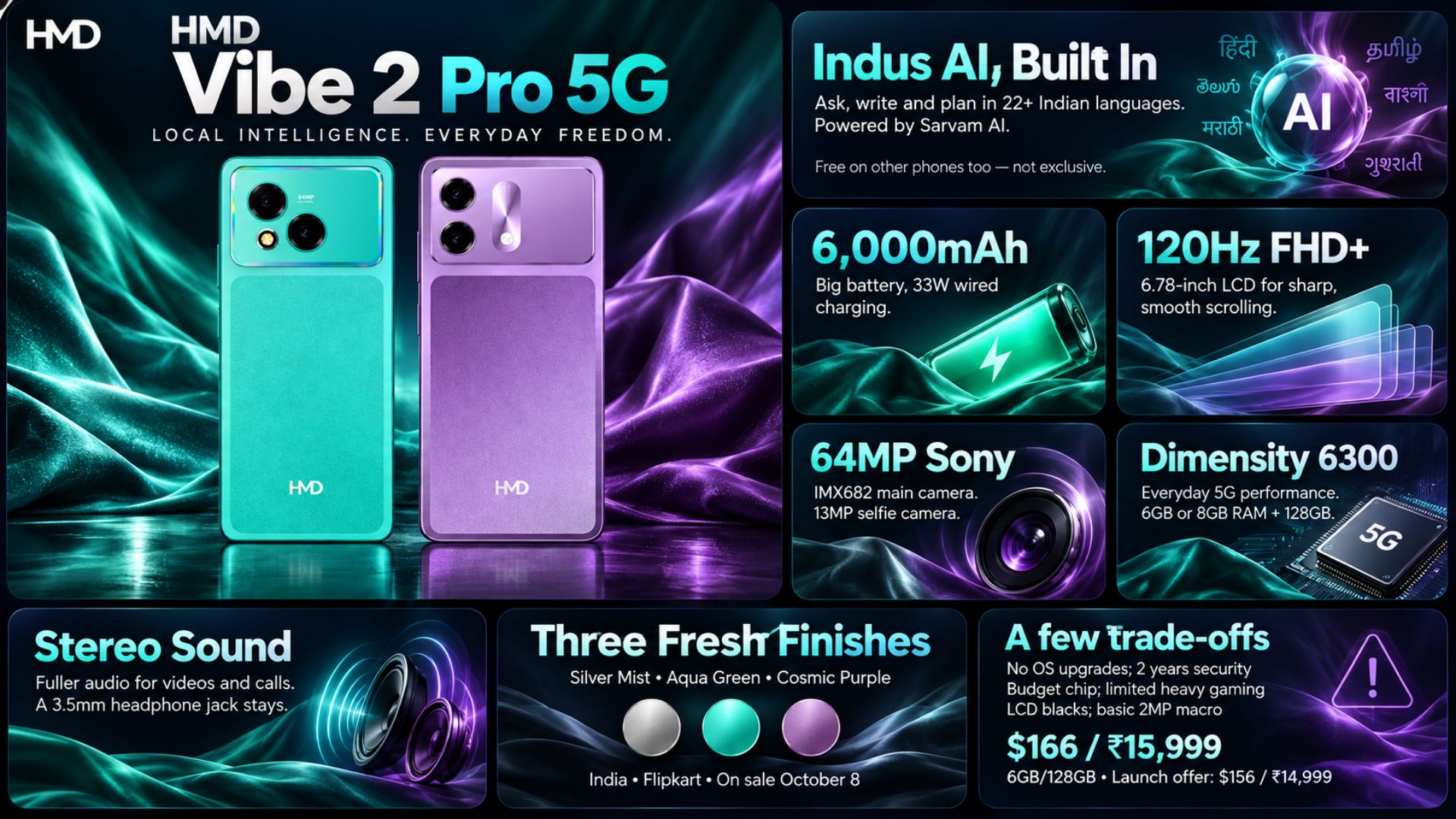 HMD Vibe 2 Pro 5G Specs