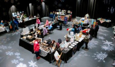 Surrey Art Gallery launches anniversary merch at Heart to Home Holiday Market