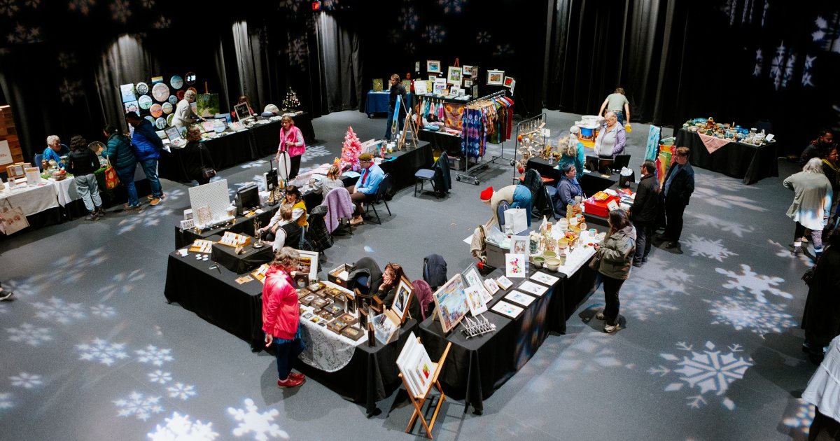 Surrey Art Gallery launches anniversary merch at Heart to Home Holiday Market
