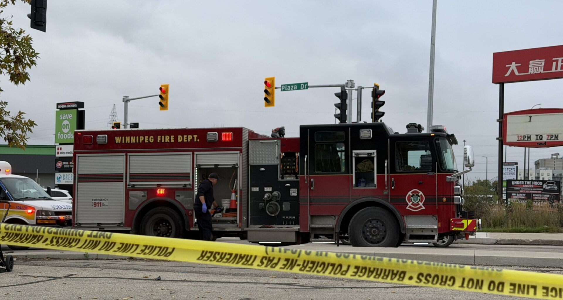Winnipeg mother calls on drivers to drive with caution after her 3 kids were struck by a car on Monday