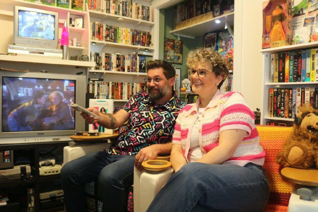Be kind, rewind: Langford couple’s nostalgic nook presses pause on 90s-era