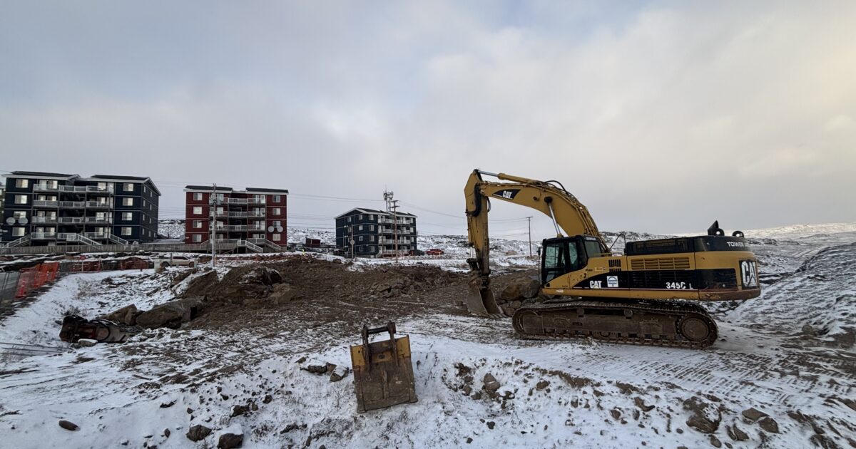 Blasting begins for new Ampere facility in Iqaluit