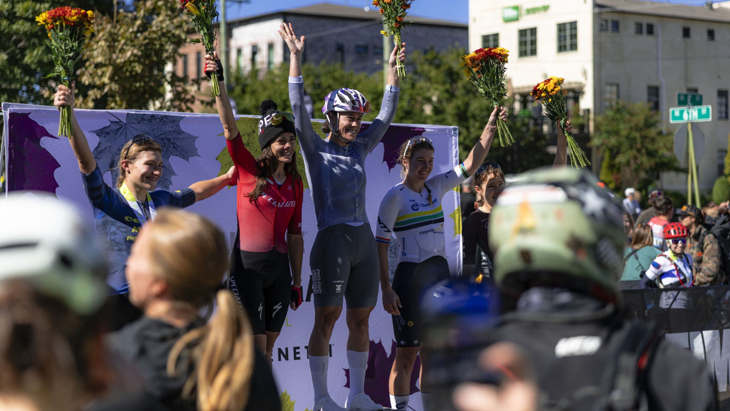 Big Sugar women's podium