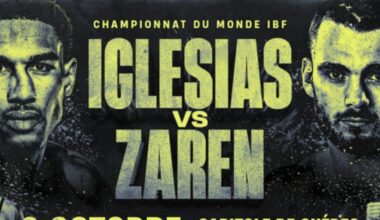 Image: Oliver Zaren Trusts His Chin Against Osleys Iglesias
