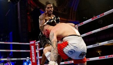 KO artist champion targets Canelo Alvarez vs Christian Mbilli winner after latest stoppage