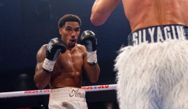 Image: Osleys Iglesias Defends Against Oliver Zaren on Loaded Card