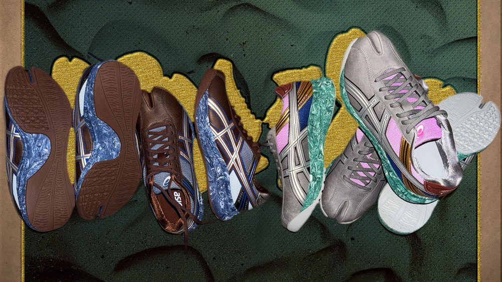 Asics, Kiko Kostadinov, Lyasa FF II, collaboration, sneaker, shoes, footwear, tabis, tabi sneakers, Kiko