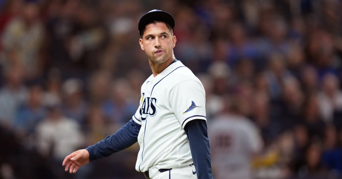 Tampa Bay Rays’ late meltdown at home leaves them with loss to Cleveland Guardians in Game 1 of ALCS