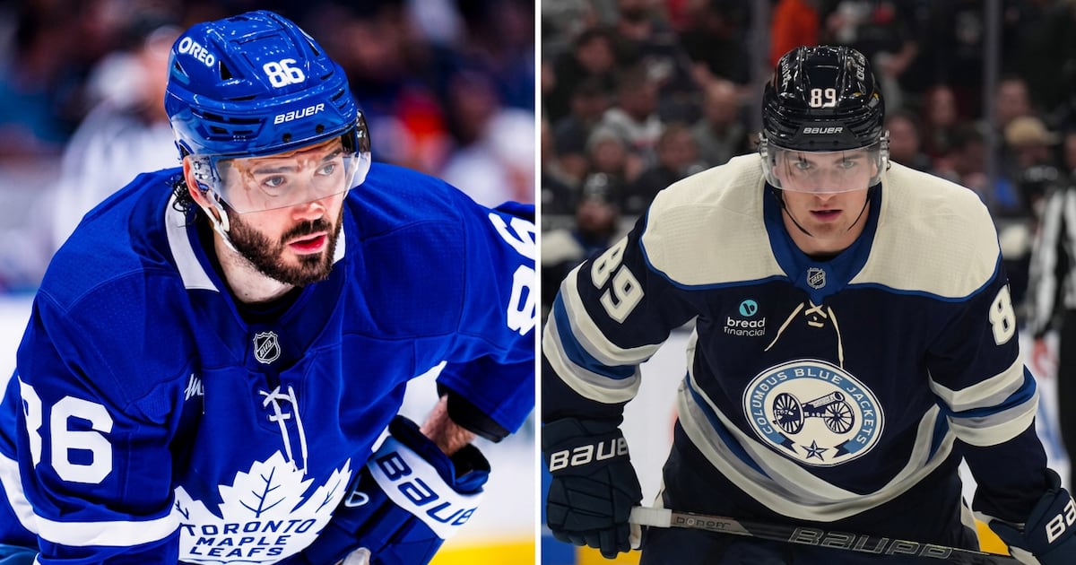 Comparing the early returns of the Mattew Knies-Kirill Marchenko blockbuster as Toronto Maple Leafs take on Columbus Blue Jackets