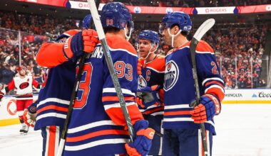 Edmonton Oilers’ Connor McDavid, Leon Draisaitl have five-point nights in SO victory over Carolina Hurricanes