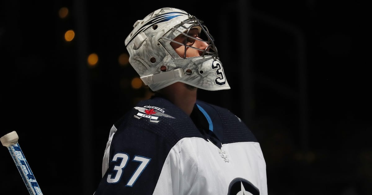 Connor Hellebuyck’s illustrious Winnipeg Jets career comes to sour end following trade to New Jersey Devils