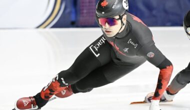Montreal speedskater Laoun finishes second in World Tour's men's 500-metre final