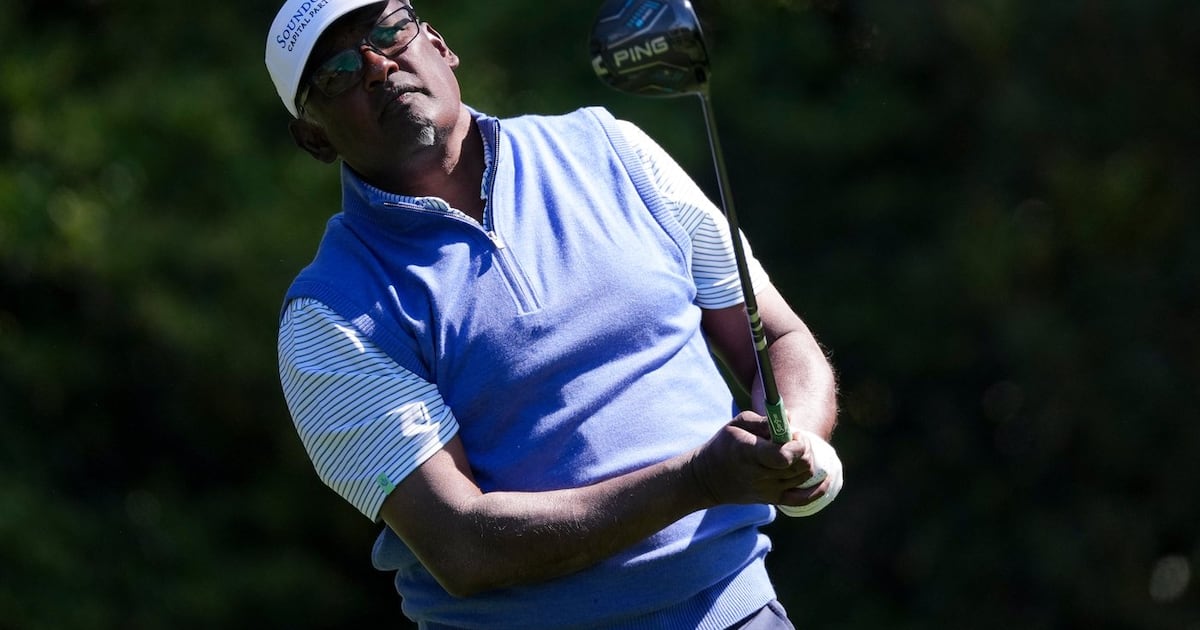 Vijay Singh wins on PGA Tour Champions at age 63