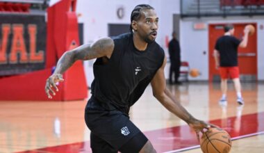 Raptors' Kawhi Leonard expected to make pre-season debut against Knicks