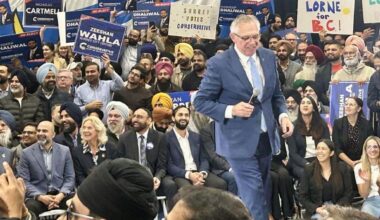 Leaders focus on crucial Surrey ridings as B.C. election nears