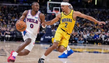 NBA Roundup: Maxey leads 76ers past Pacers