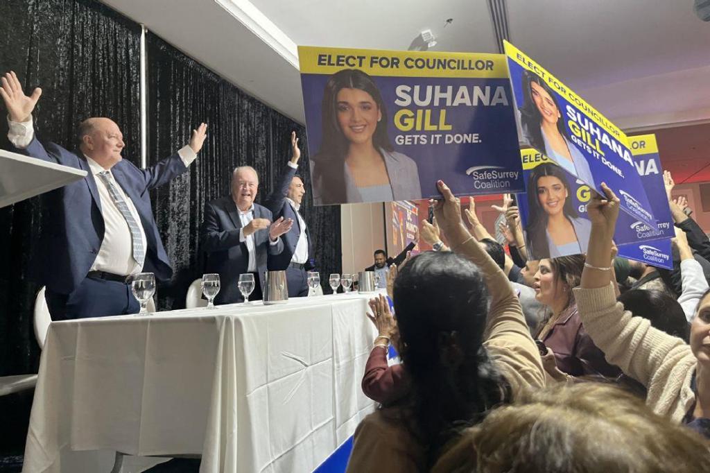 Surrey mayoral race: Doug McCallum topples Brenda Locke to win 5th term