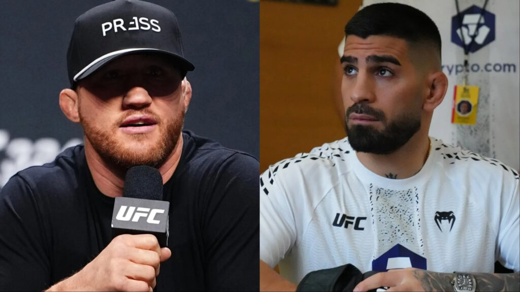 Justin Gaethje and Ilia Topuria