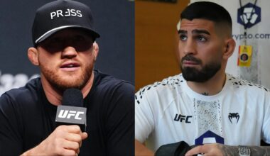 Justin Gaethje and Ilia Topuria