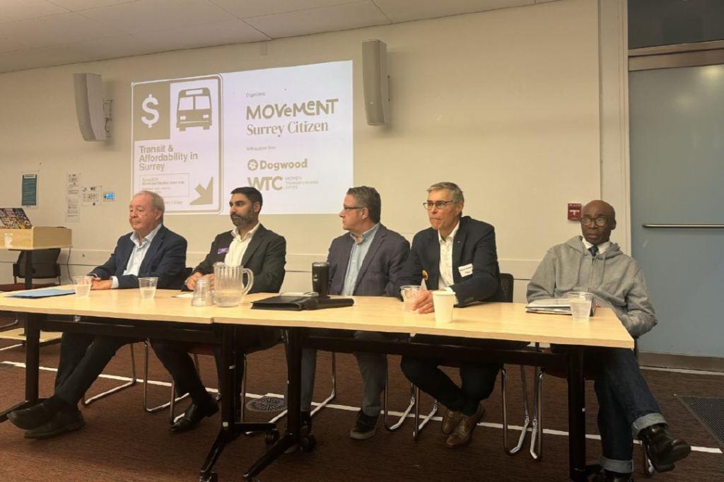 SURREY VOTES: Transit in the spotlight at election town hall