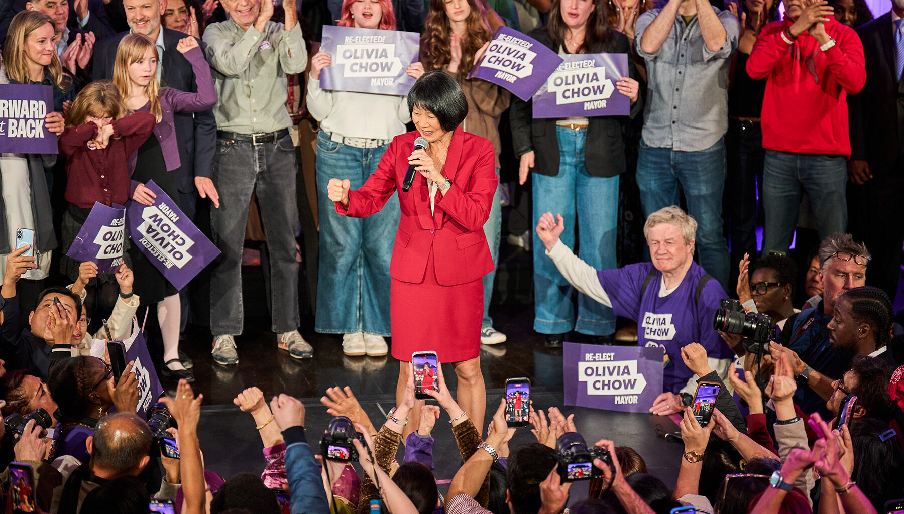 Olivia Chow Is Re-Elected as Toronto Mayor