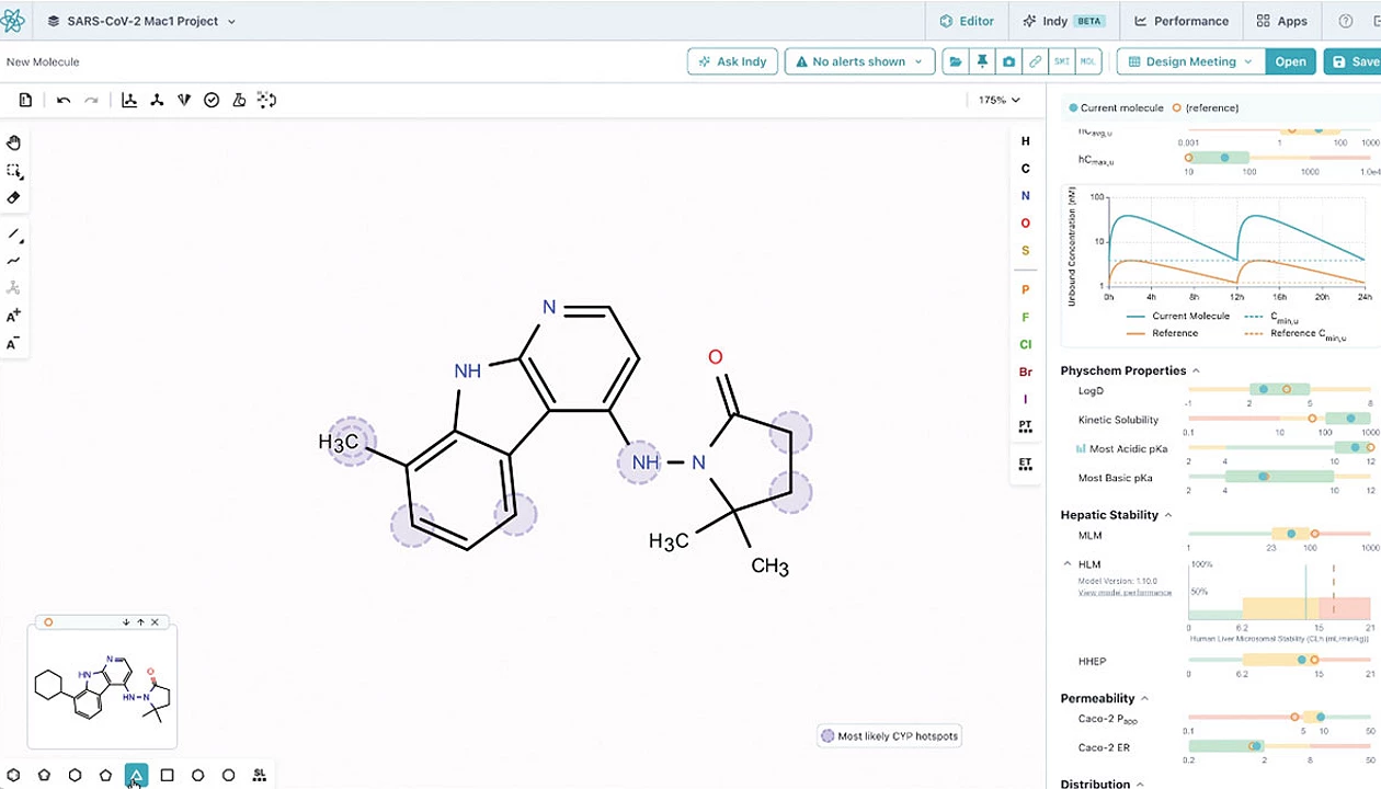 Inductive Bio launches AI tools for day-to-day medicinal chemistry