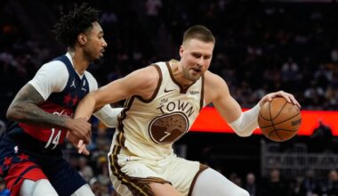 Kristaps Porzingis expected to be at Warriors' facility on Tuesday