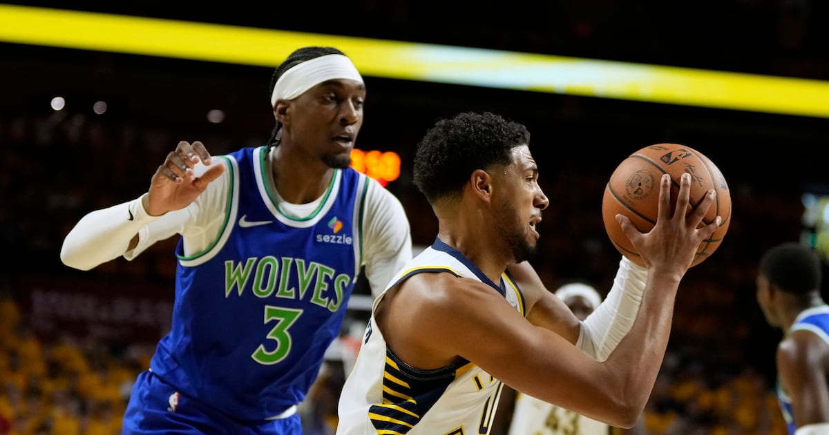 Indiana Pacers' Tyrese Haliburton scoresseven points in first NBA game action in more than 16 months