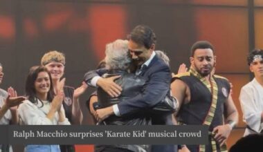 Ralph Macchio surprises Toronto audience at Karate Kid musical premiere
