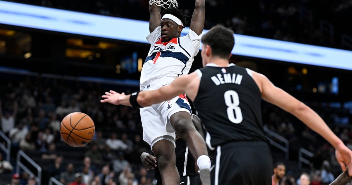 Top draft pick AJ Dybantsa to miss the season opener for Washington Wizards with a sprained ankle