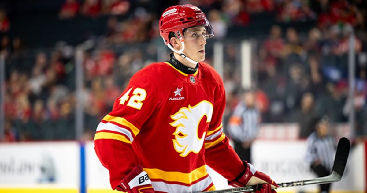 Calgary Flames’ F Sam Honzek out week-to-week with lower-body injury