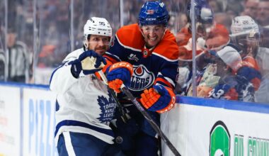 Oilers' lack of depth proves costly in loss to Maple Leafs
