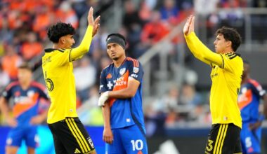 Tapia, Habroune score goals, Schulte has eight saves for Crew in win over Cincinnati