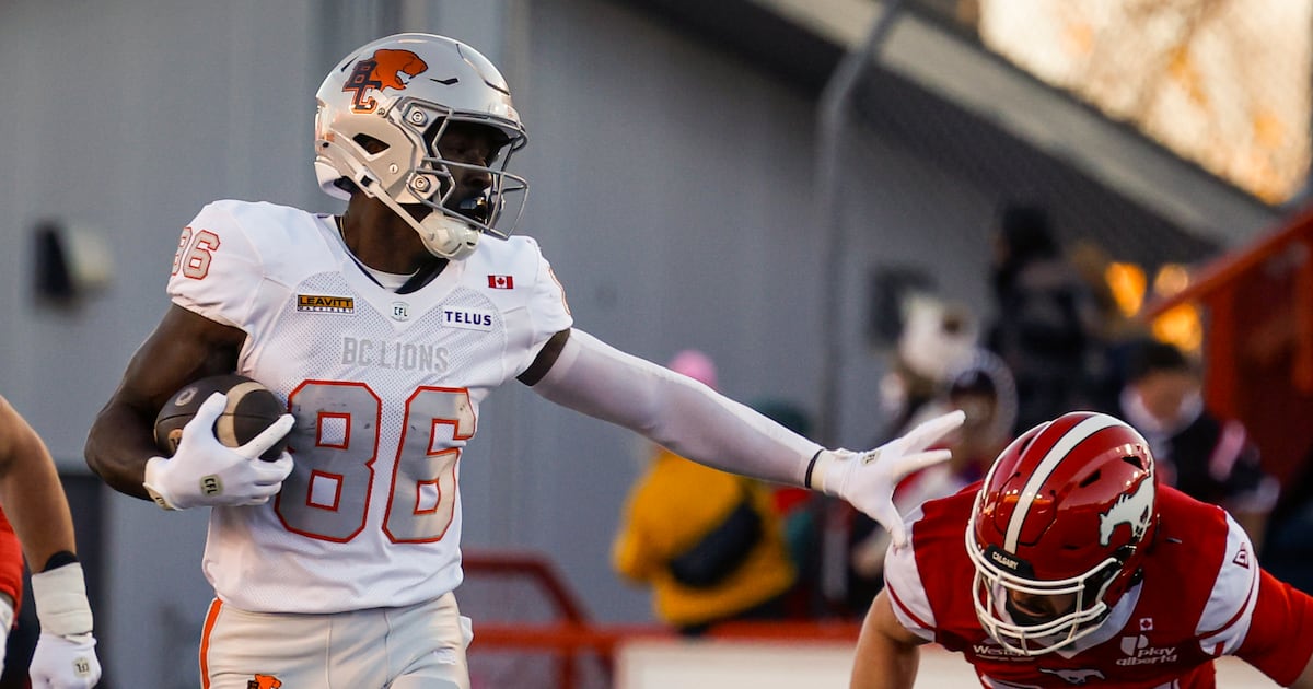 B.C. Lions aim to build momentum for West semifinal after loss to Calgary Stampeders