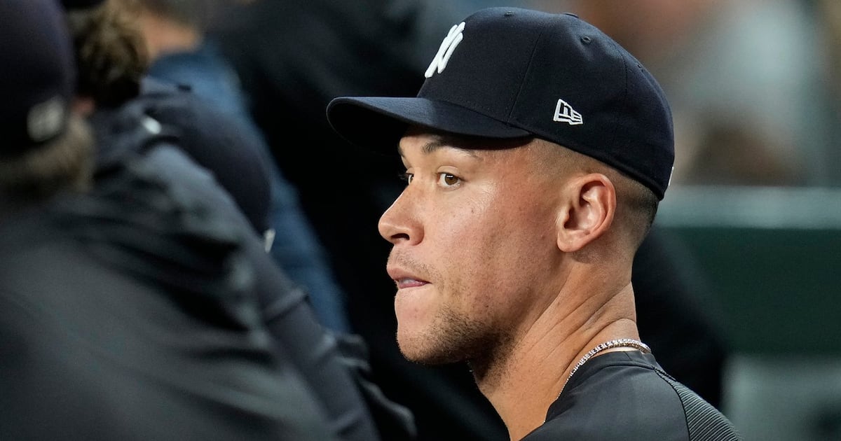 Report: Aaron Judge not on New York Yankees' roster for ALDS vs. Tampa Bay Rays
