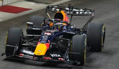 Verstappen on pole for F1's Singapore sprint after cars slowed by 'error' in race control