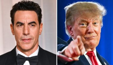 Sacha Baron Cohen Says Donald Trump Has 'Elements of Brilliance'