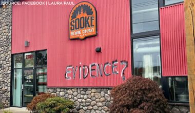 B.C. brewery vandalized after ‘show me the evidence’ controversy, RCMP increase patrols - CTV News