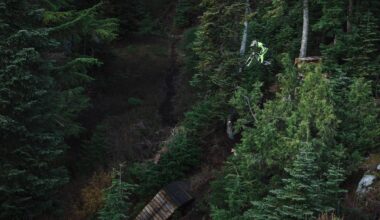 Wild first hits at the first Red Bull Hardline BC 