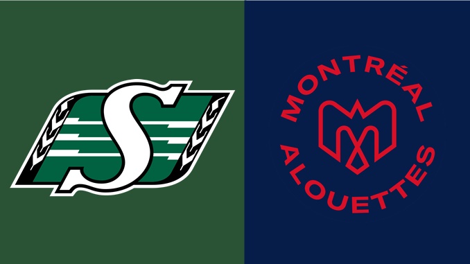 SSKatMTL Saskatchewan Roughriders and Montreal Alouettes