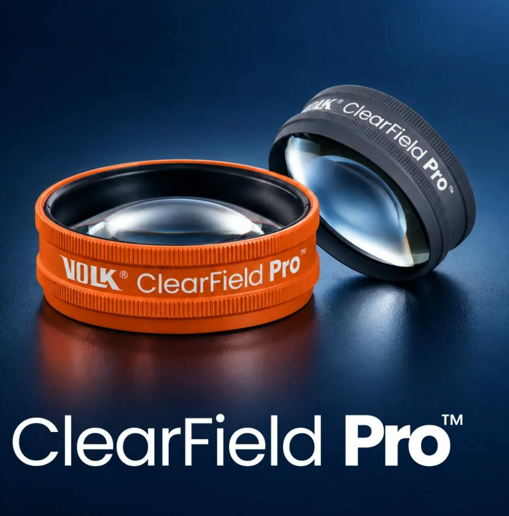 Volk Optical Launches ClearField Pro Lens for Retinal Examination and Laser Treatment