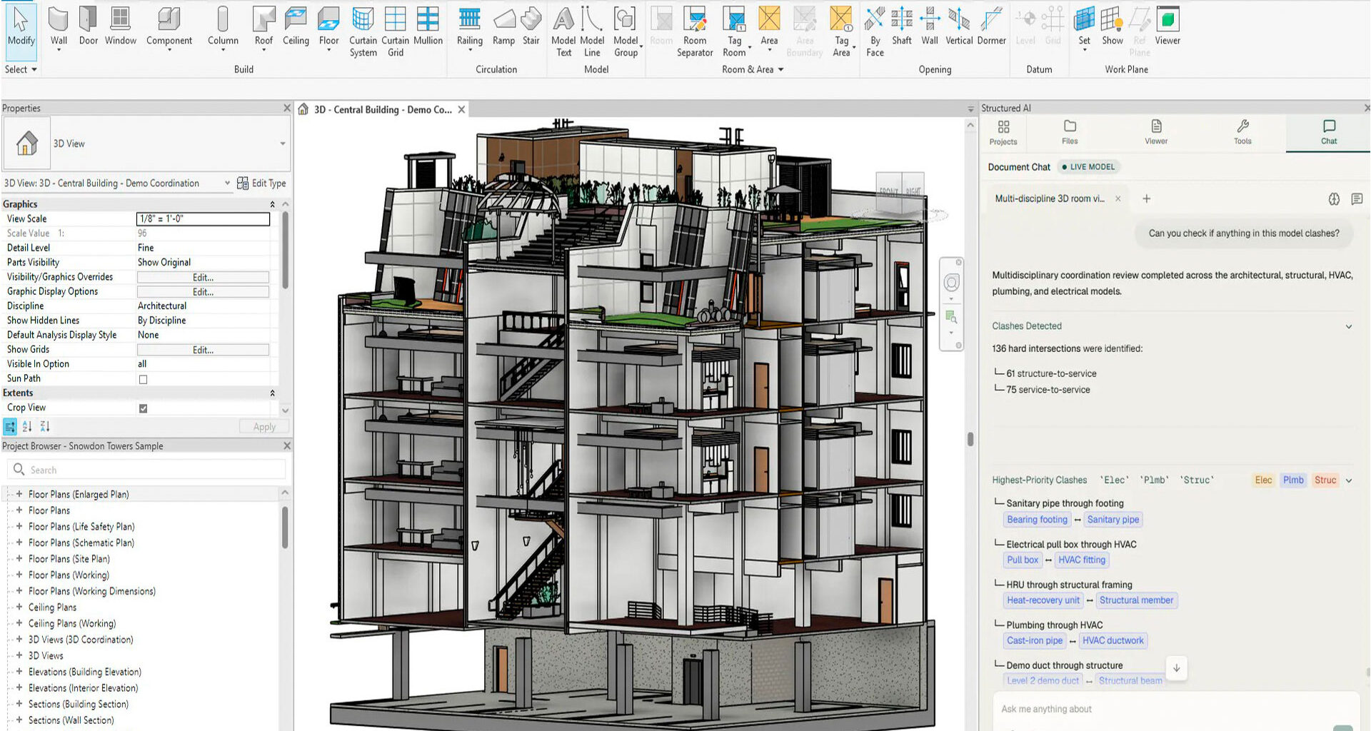 Structured AI Revit