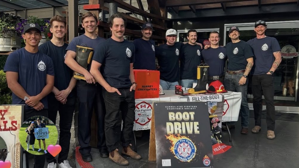 Surrey Firefighters win Muscular Dystrophy Canada’s 2026 Fire Department of the Year Award