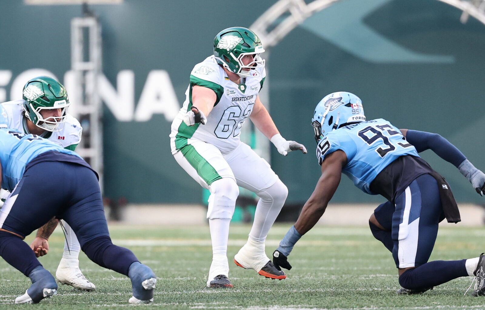 Saskatchewan Roughriders make seven changes for Thanksgiving Day game