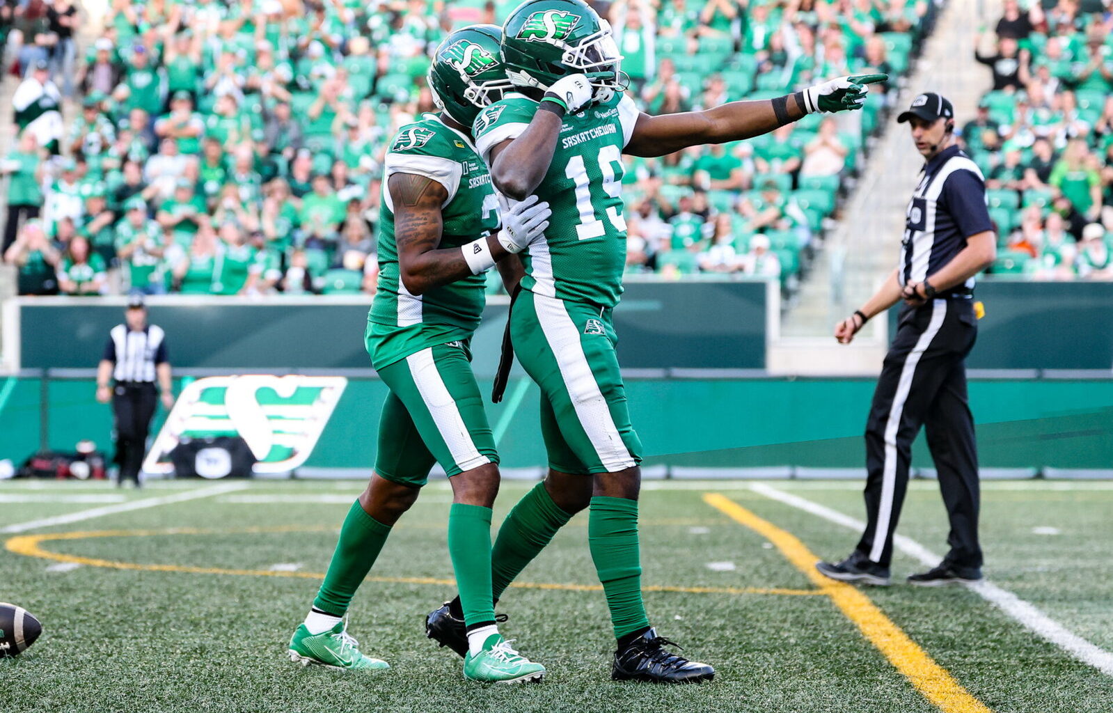 Two top receiving weapons return for Saskatchewan Roughriders against Montreal