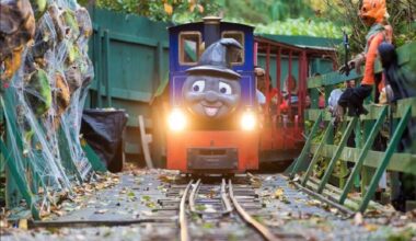 Halloween train rides start at Bear Creek Park in Surrey, for younger kids first