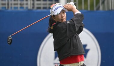 A Lim Kim shoots 65 at rainy, breezy Hoakalei to take lead in LOTTE Championship