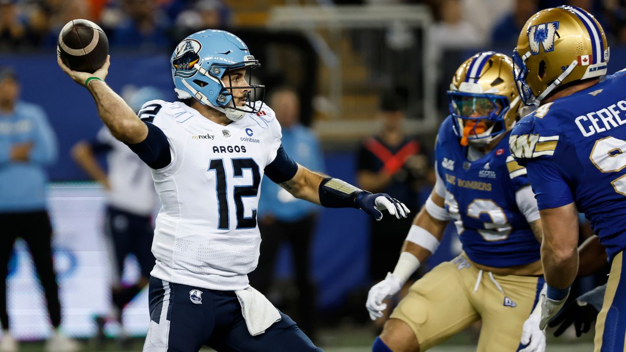 Argonauts to face Blue Bombers in East semifinal
